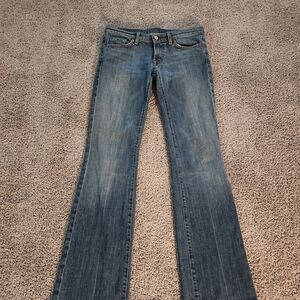 7 For All Mankind Classic Blue Denim Jeans